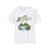 Nature-Inspired Graphic T-Shirt, Unisex Softstyle , Eco-Friendly Fashion, Casual Wear, Outdoor Adventure, Nature Lover Gift