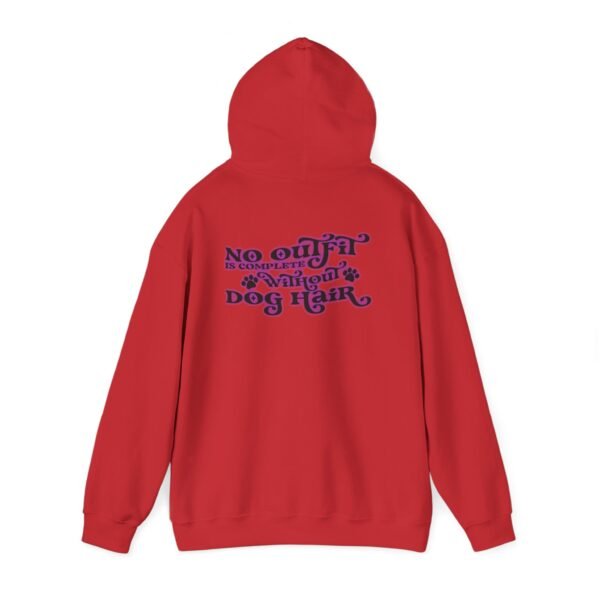 8445504368397240588_2048.jpeg Funny Dog Lover Unisex Hoodie Printed Front and Back, Gift for Dog Lovers, Cozy Dog Hair Hoody, Animal Lover Clothing
