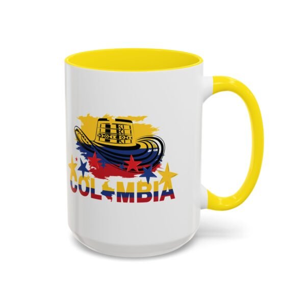 8486556580419922166_2048.jpeg Colombian Pride Coffee Mug, Accent Mug, Present for Coffee Lovers, Travel Souvenir 11/15 oz