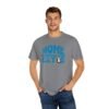 Home is Where My Cats Unisex Garment-Dyed T-Shirt, Cat Lover Tee, Gift for Cat Owners, Cute Pet Shirt