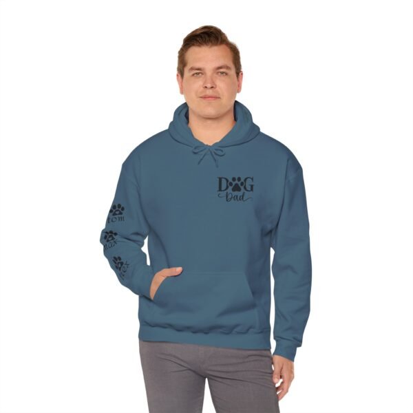Personalized Men Cozy Dog Lover Hoodie, Pet Lovers Gift, Dog Mom Hoodie, Animal Lover Sweatshirt, Casual Pet Apparel