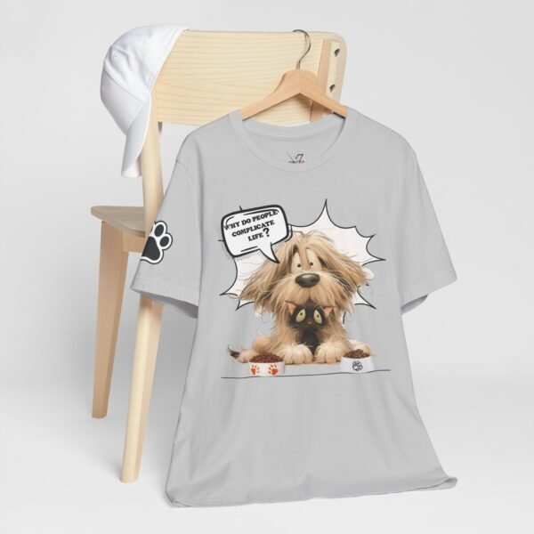 Cute Pet-Themed Unisex Jersey Tee Design