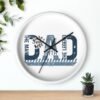 Dad The Man The Myth The Legend Wall Clock, Father's Day Gift, Unique Home Decor, Modern Clock, Dad Gift, Family Wall Art
