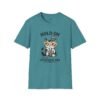 Funny Cat Overthink T-Shirt, Cute Pet Lover Shirt, Gift for Cat Moms, Quirky Animal Tee, Relaxed Fit Cat Apparel