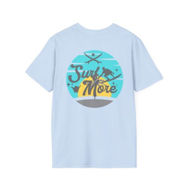 Surf T-Shirt for Beach Lovers | Unisex Softstyle Tee, Summer Vibes, Casual Wear, Surfing Gift, Beach Day Apparel