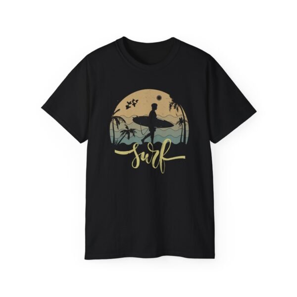 8700582016975698025_2048.jpeg Surf Vibes Unisex Ultra Cotton Tee - Beachy Casual Style, Lifestyle Apparel, beach casual shirt