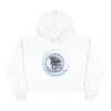 Chic Crop Hoodie with Retro 'Panama City' Design, Casual Wear, Summer Fashion, Gift for Travelers, Beach Vibes
