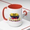 900935863681471705_2048.jpeg Colombian Pride Coffee Mug, Accent Mug, Present for Coffee Lovers, Travel Souvenir 11/15 oz