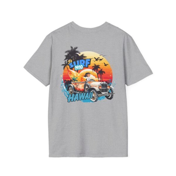 Hawaiian Surf T-Shirt, Vintage Surf Tee, Unisex Beach Wear, Summer Vibes, Retro Vacation Shirt, Perfect for Parties, Gifts