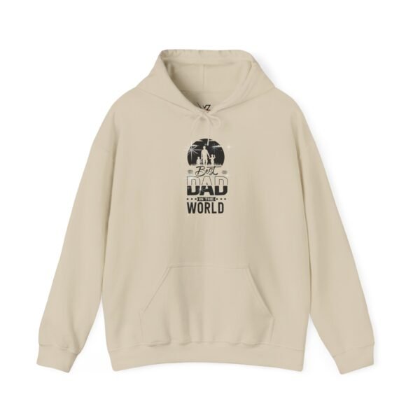 Dad of the World Hoodie, Cozy Unisex Sweatshirt for Father's Day, Dad Gifts, Casual Wear, Everyday Comfort, Family Adventures