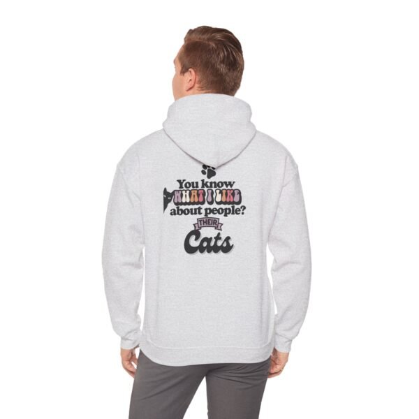 Cats Lover Hoodie, Funny Sweatshirt, Gifts for Cat Owners, Unisex Hooded Sweatshirt, Cozy Cat Mom Gift
