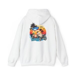 Surfing in Hawaii Hoodie, Beach Vibes Sweatshirt, Unisex Casual Wear, Summer Gift, Vacation Essentials