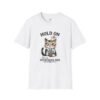 Funny Cat Overthink T-Shirt, Cute Pet Lover Shirt, Gift for Cat Moms, Quirky Animal Tee, Relaxed Fit Cat Apparel