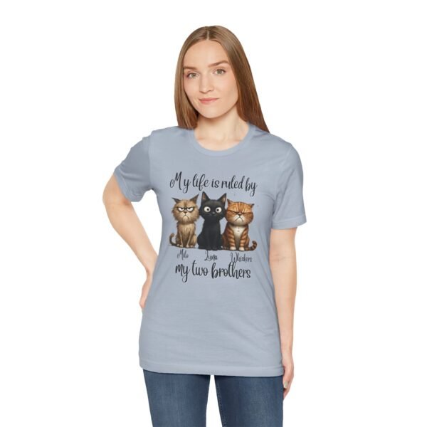 9477463025553638470_2048.jpeg Personalized Cat T-Shirt, Funny Cat Lover Tee, Unisex Pet Owner Gift, Birthday Shirt, Animal Lovers Apparel
