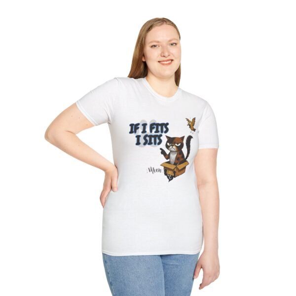 9490761519213670517_2048.jpeg Whimsical Cat T-Shirt, Funny Cat Lover Tee, Gift for Pet Owners, Cute Animal T-Shirt, Comfortable Unisex Shirt, Perfect for Birthdays