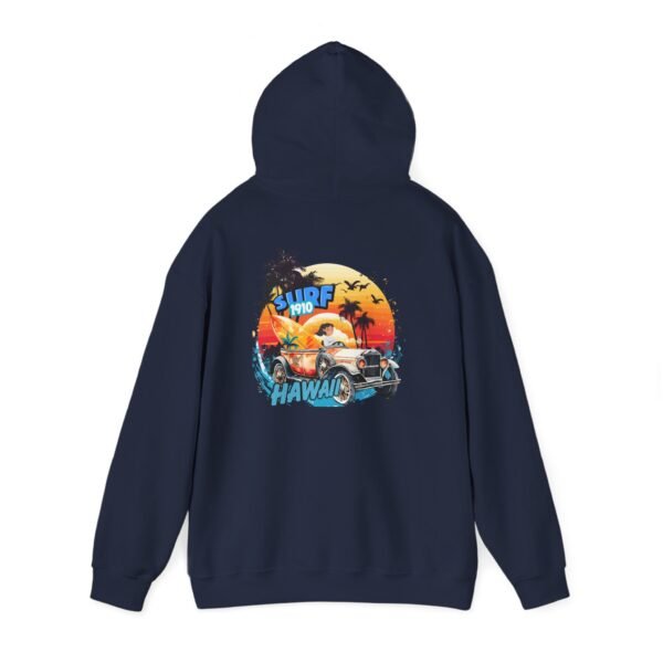 Surfing in Hawaii Hoodie, Beach Vibes Sweatshirt, Unisex Casual Wear, Summer Gift, Vacation Essentials