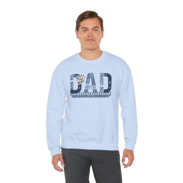 Fashion Dad Crewneck Sweatshirt, Father's Day Gift, Gift for Him, Casual Wear, Men Sweatshirt