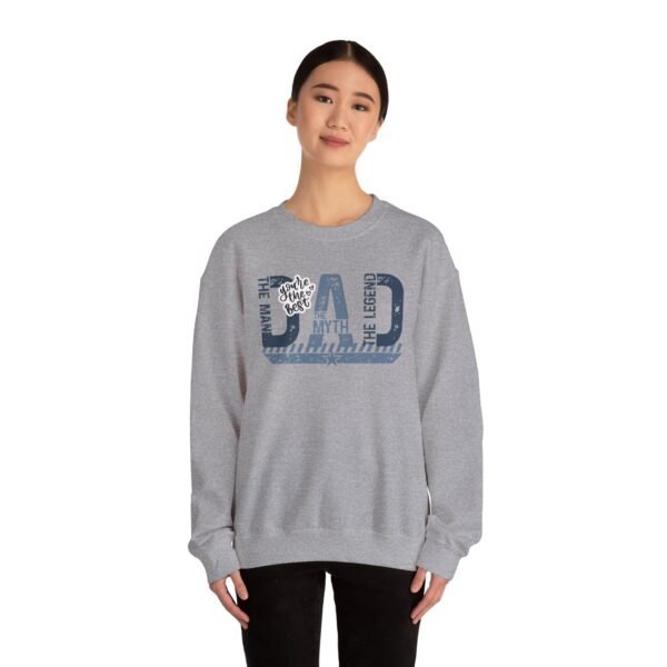 Fashion Dad Crewneck Sweatshirt, Father's Day Gift, Gift for Him, Casual Wear, Men Sweatshirt