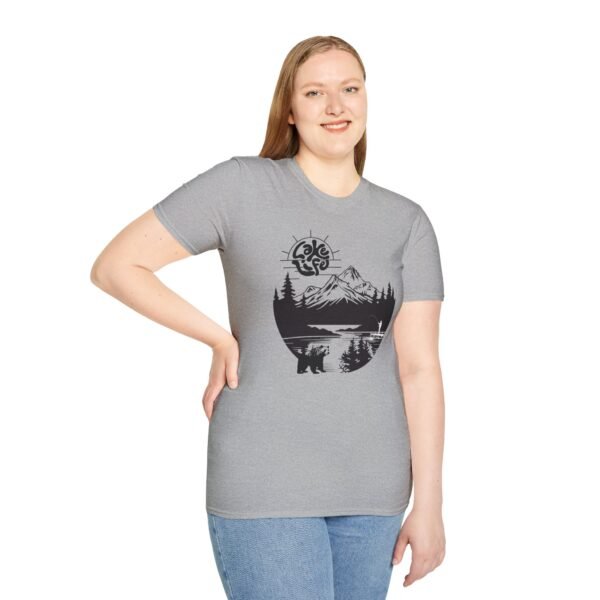 Nature-Inspired Graphic Tee- Adventure Awaits, Casual Unisex, Nature Lover Gift, Outdoor T-Shirt