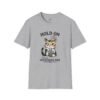 Funny Cat Overthink T-Shirt, Cute Pet Lover Shirt, Gift for Cat Moms, Quirky Animal Tee, Relaxed Fit Cat Apparel