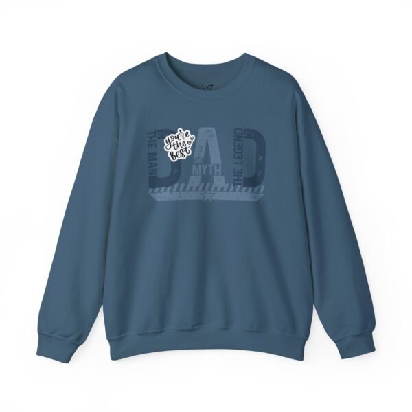 Fashion Dad Crewneck Sweatshirt, Father's Day Gift, Gift for Him, Casual Wear, Men Sweatshirt