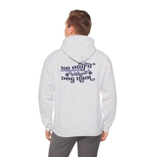 9712952035615681660_2048.jpeg Funny Dog Lover Unisex Hoodie Printed Front and Back, Gift for Dog Lovers, Cozy Dog Hair Hoody, Animal Lover Clothing