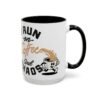 Accent Coffee Mug (11, 15oz) Great style, Funny design