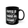 Boring Life Custom Mug, Birthday Gift, Humor Mug, Black Mug, Gift Idea