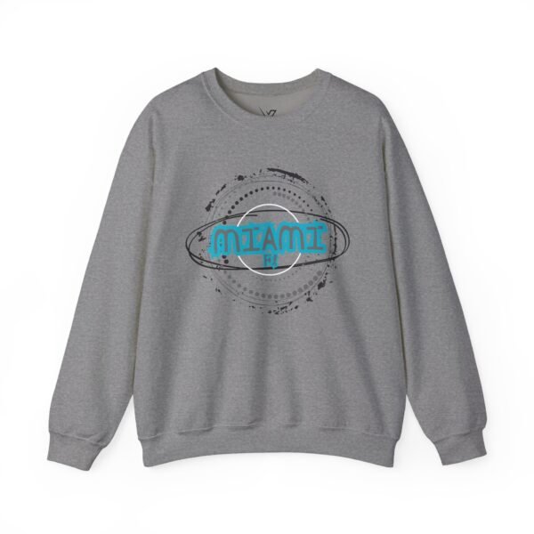 9915888113981605647_2048.jpeg Personalized Miami Graphic Crewneck Sweatshirt Cozy Unisex Pullover Perfect for Casual Outings, Travel, Beach Days