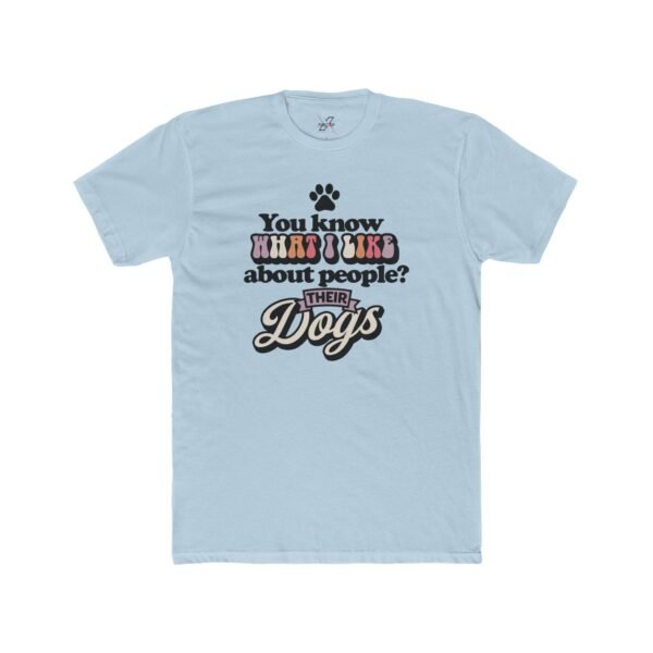 Unisex “Dog Lover” T-Shirt – Cute Gift for Dogs Owners, Casual Pet Lover Apparel