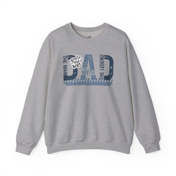 Fashion Dad Crewneck Sweatshirt, Father's Day Gift, Gift for Him, Casual Wear, Men Sweatshirt