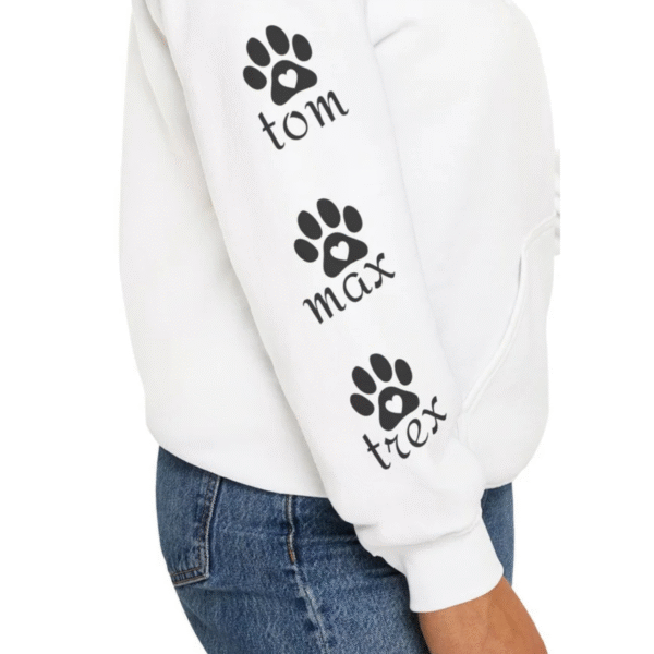 Personalized Men Cozy Dog Lover Hoodie, Pet Lovers Gift, Dog Mom Hoodie, Animal Lover Sweatshirt, Casual Pet Apparel
