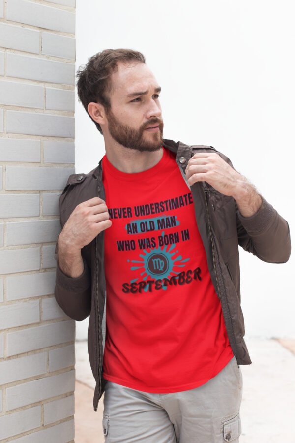 Personalized Men T-Shirt, Birthday Tee, Vintage Style Gift, Zodiac Apparel, Astrology Shirt, trendy men T-Shirt,