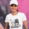 Summer Vibes Mom Tee, Women’s Softstyle Shirt, Summer T-Shirt, Gift for Moms, Summer Outfit, Cute Graphic Tee