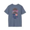 Patriotic American, Girl T-Shirt, Women Tee, Summer Style, Independence Day Shirt, Gift for Her, Casual Wear, Festival Top