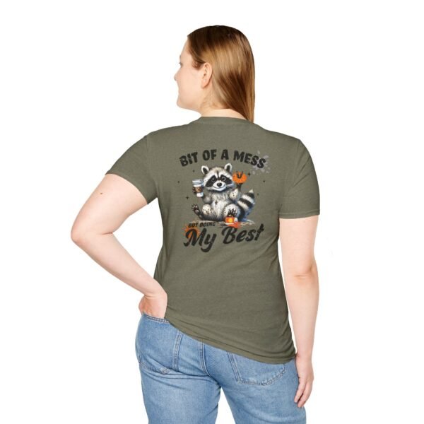 Whimsical Raccoon Graphic Tee - Funny Animal Lover T-Shirt, Gift for Friends, Casual Wear, Birthday Gift, Unisex Softstyle