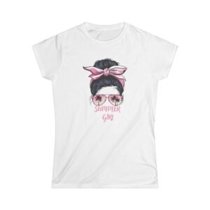 Summer Girl Graphic Tee, Women’s Casual Shirt, Gift for Beach Lovers, Cute Summer Outfit, Fashion Tee, Relaxed Fit Top