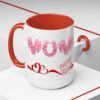 Mom Accent Coffee Mug, Perfect Gift for Mother's Day, Love Quotes, Heart Design, Great Gifts For Mom, Home Decor