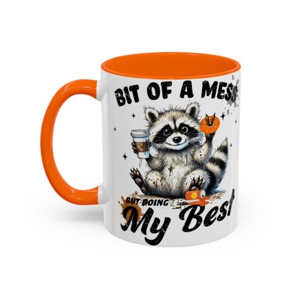 11132764084487312783_2048.jpeg Whimsical Raccoon Coffee Mug, Cute Animal Lover Gift, Funny Quote Coffee Cup, Fun Home Decor, Perfect for Birthdays and Holidays