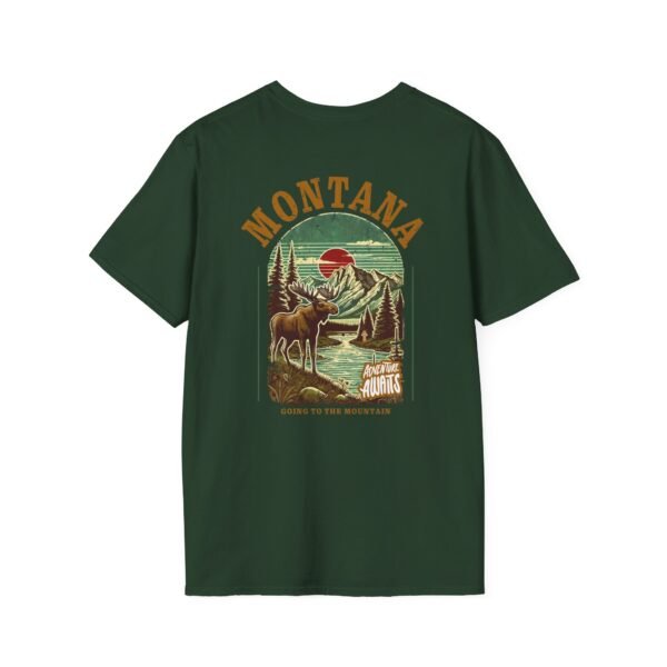 Montana Graphic Unisex T-Shirt, Nature Lover Gift, Casual Wear, Adventure Tee, Travel Souvenir