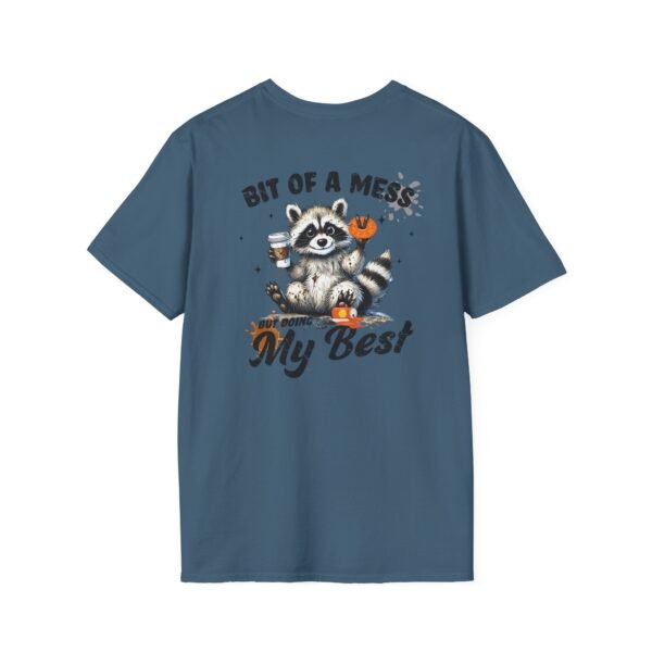 Whimsical Raccoon Graphic Tee - Funny Animal Lover T-Shirt, Gift for Friends, Casual Wear, Birthday Gift, Unisex Softstyle