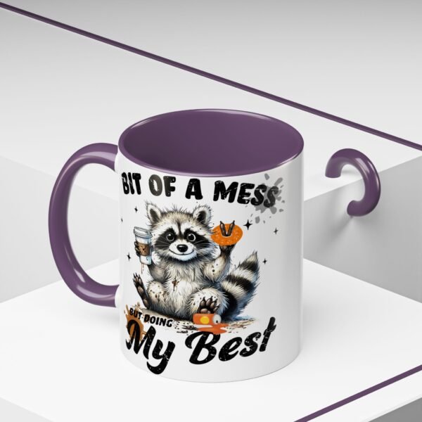 12633495854003473046_2048.jpeg Whimsical Raccoon Coffee Mug, Cute Animal Lover Gift, Funny Quote Coffee Cup, Fun Home Decor, Perfect for Birthdays and Holidays