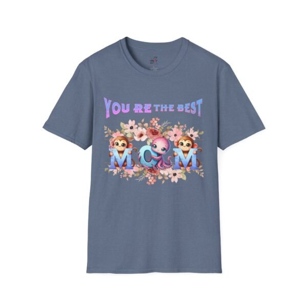 You’re the Best, Women Softstyle T-Shirt, Cute Animal Gift Tee, Birthday, Mother’s Day, Fun Casual Top, Funny Graphic Shirt