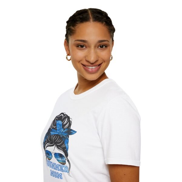 Women Summer Mom Tee, Graphic T-Shirt, Fun Summer Tee, Gift for Moms, Casual Wear, Family Vacation Shirt