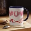 Mom Accent Coffee Mug, Perfect Gift for Mother's Day, Love Quotes, Heart Design, Great Gifts For Mom, Home Decor