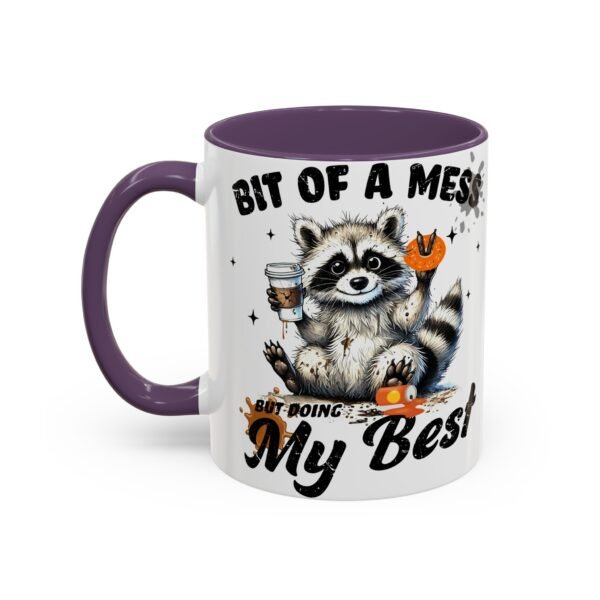 13409820188333332610_2048.jpeg Whimsical Raccoon Coffee Mug, Cute Animal Lover Gift, Funny Quote Coffee Cup, Fun Home Decor, Perfect for Birthdays and Holidays