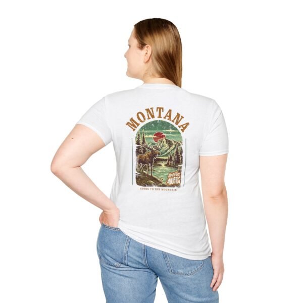 Montana Graphic Unisex T-Shirt, Nature Lover Gift, Casual Wear, Adventure Tee, Travel Souvenir