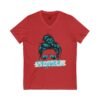 Stay Wild Exclusive Women V-Neck Tee, Summer Fun Shirt, Casual Wear, Graphic Tee, Gift for Adventurers, Festival Outfit