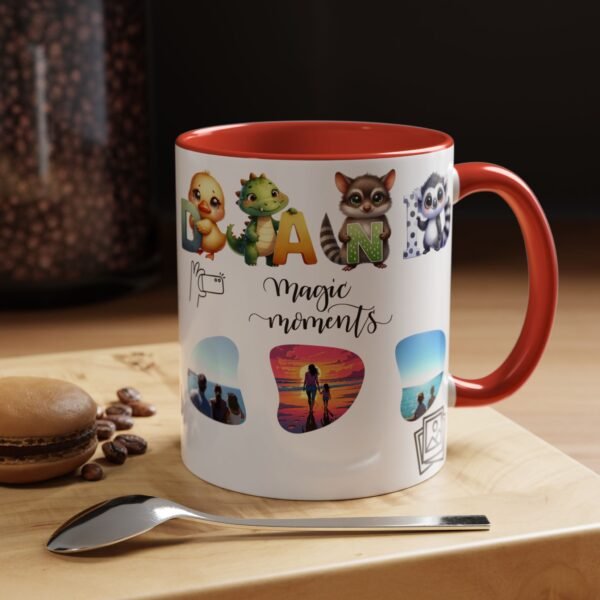 Personalized Moments Coffee Mug, Cute Animal Coffee Cup, Gift for Animal Lovers,  Drinkware, Fun Home Office Decor
