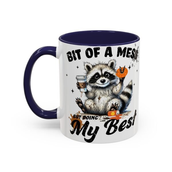 13586724531464110274_2048.jpeg Whimsical Raccoon Coffee Mug, Cute Animal Lover Gift, Funny Quote Coffee Cup, Fun Home Decor, Perfect for Birthdays and Holidays